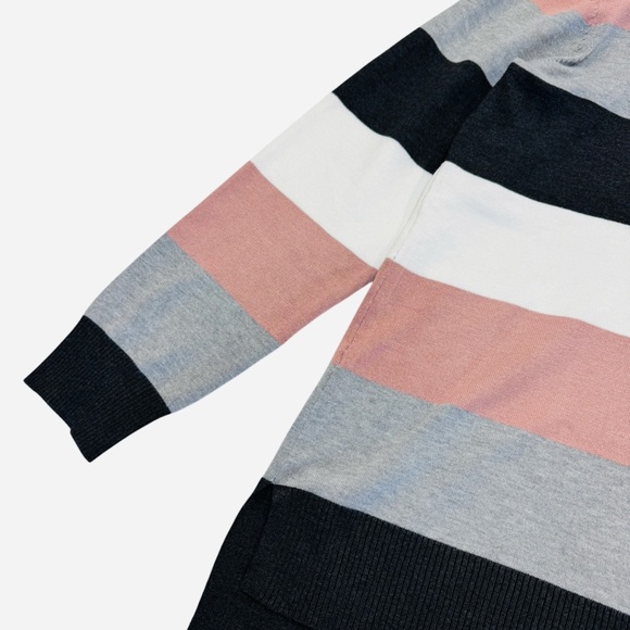 Cable & Gauge NWT Striped Turtleneck Sweater XL - Picture 3 of 6